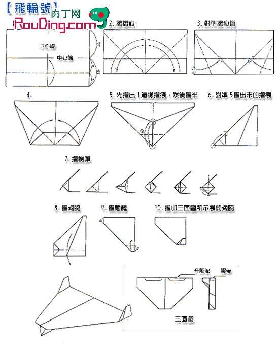 [纸飞机的折法大全]各种纸飞机的折法大全