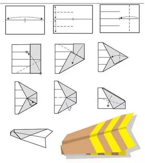 [折纸飞机]折纸飞机怎么折飞得又高又远
