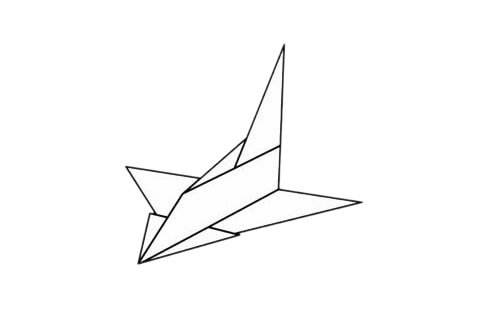纸飞机画法[纸飞机画法简单又漂亮]